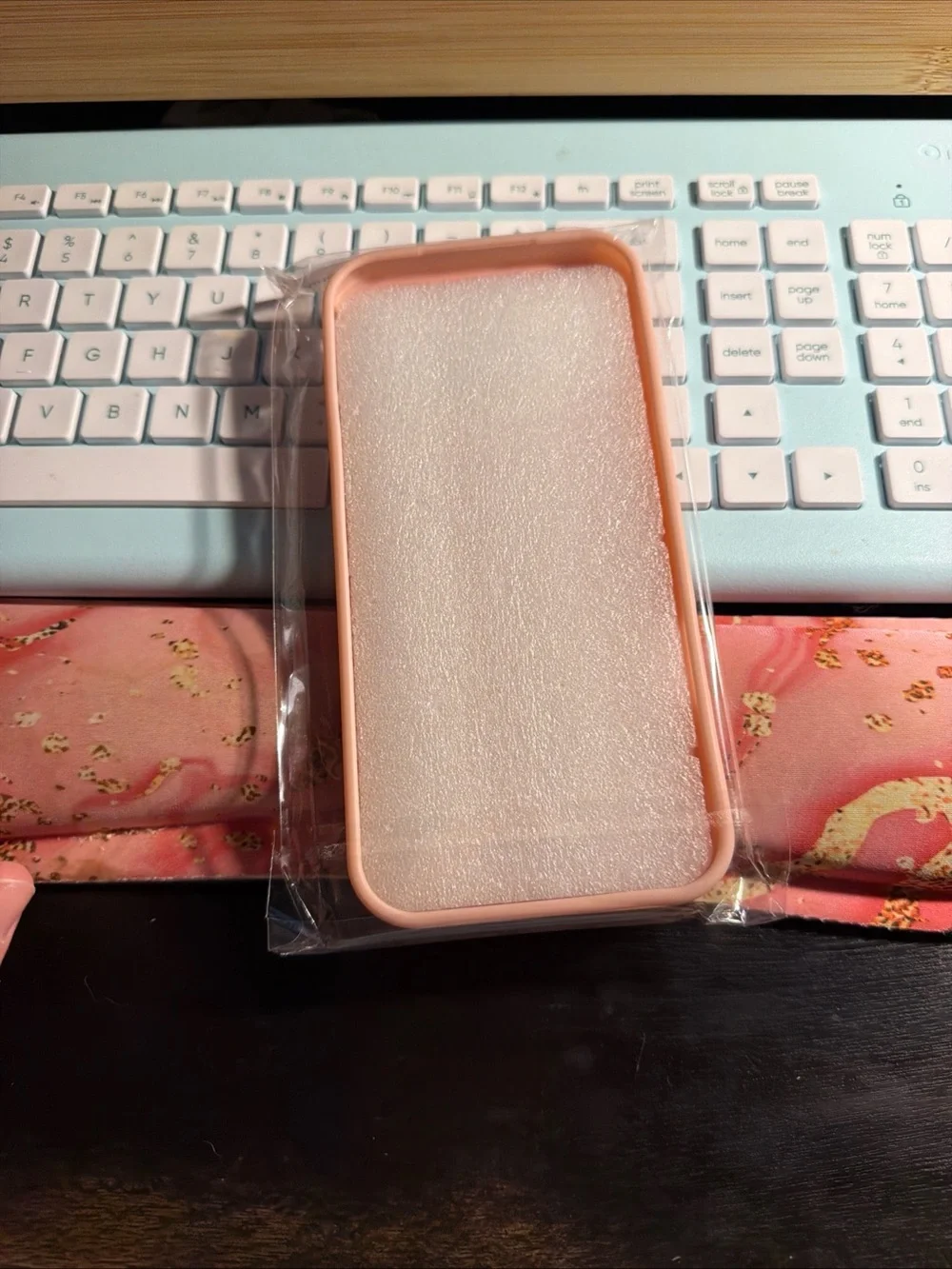 Pink Silicone Phone Case for iPhone 17 Pro Max